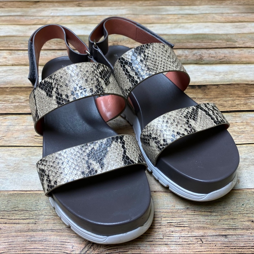 Cole Haan Reptile Print ZeroGrand Slide Sandal - Picture 1 of 10